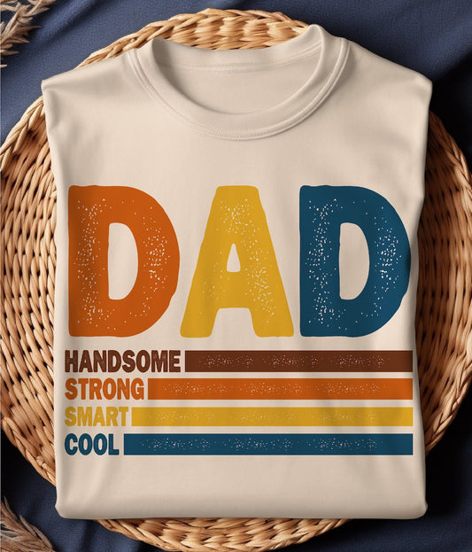 Dad Transfer Vintage T-Shirt or Sweatshirt - Retro Style and Comfort