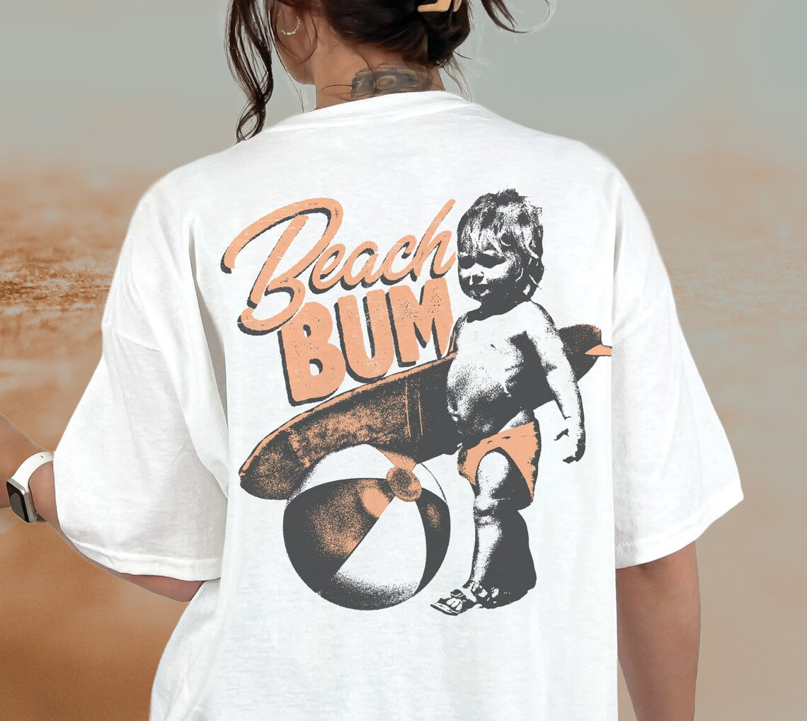 DTF Transfer Summer Beach Bum