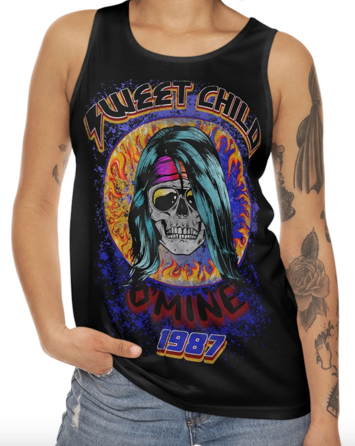 Sweatshirt Or T-Shirt Vintage 80's Sweet Child Of Mine