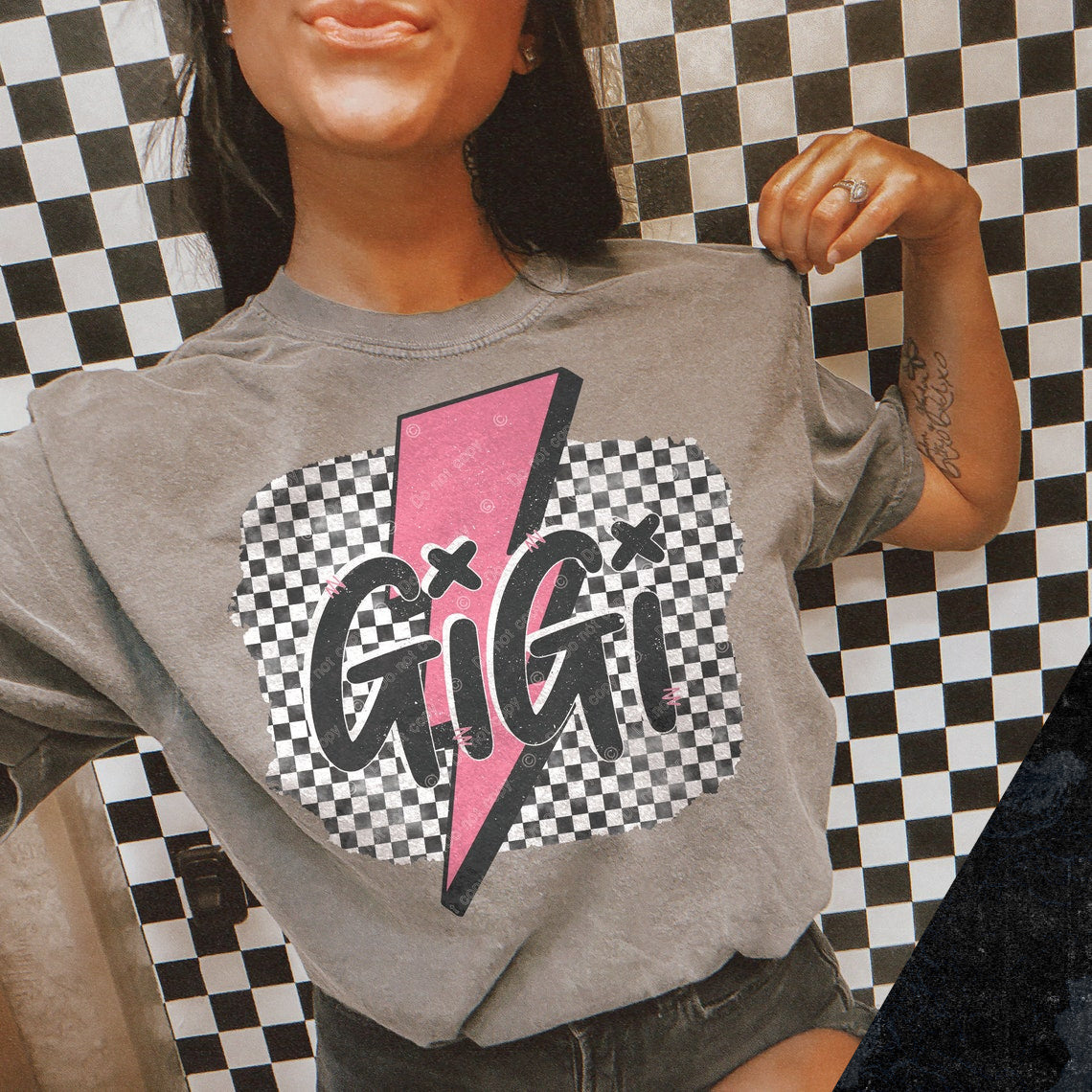 DTF Transfer Mama Auntie Gigi & More