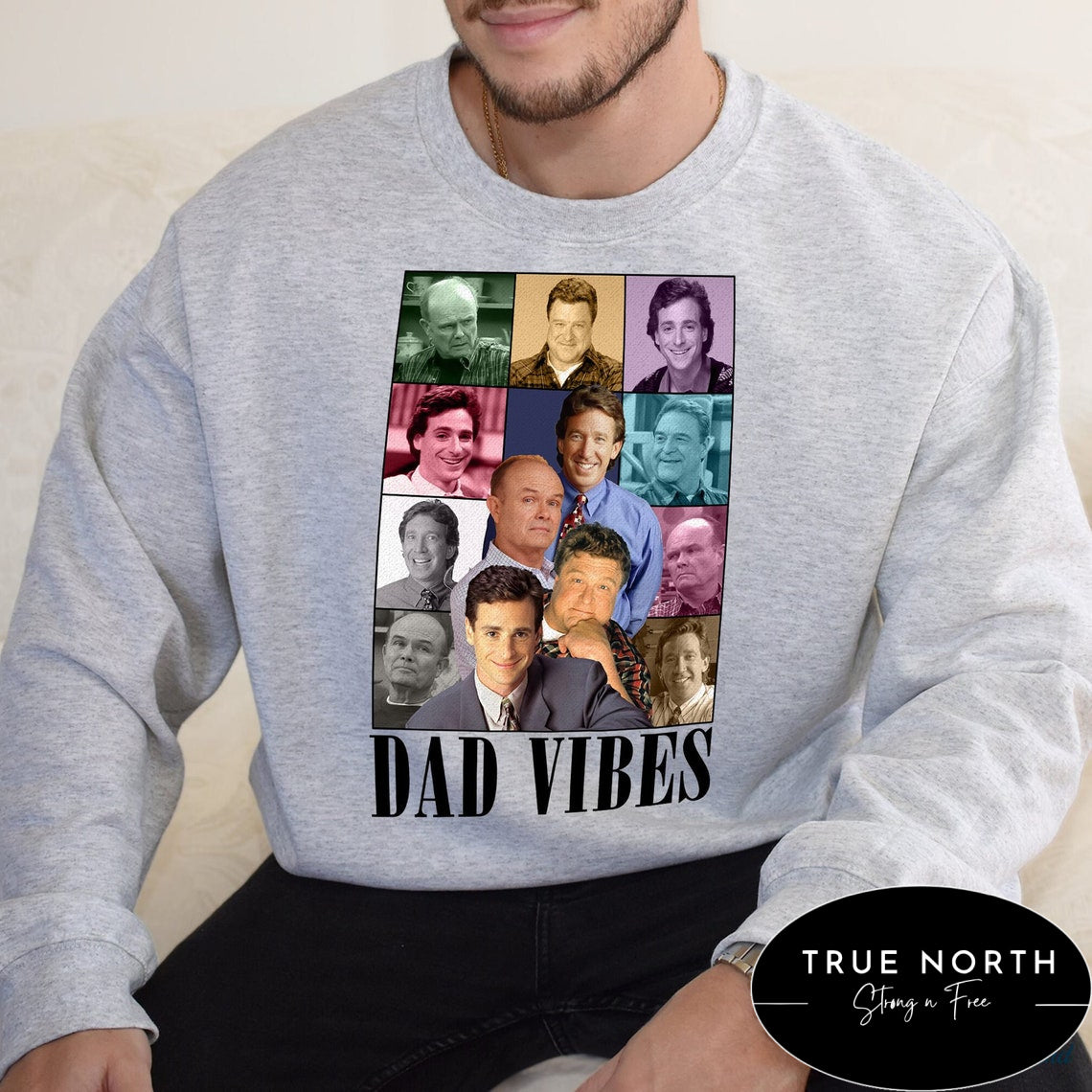 DTF Transfer Vintage TV Dad Vibe