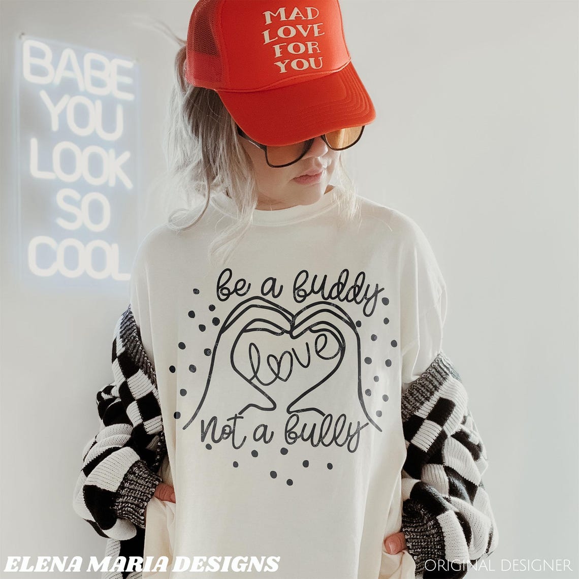 Sweatshirt Or T-Shirt Hoodie Be A buddy Not A Bully