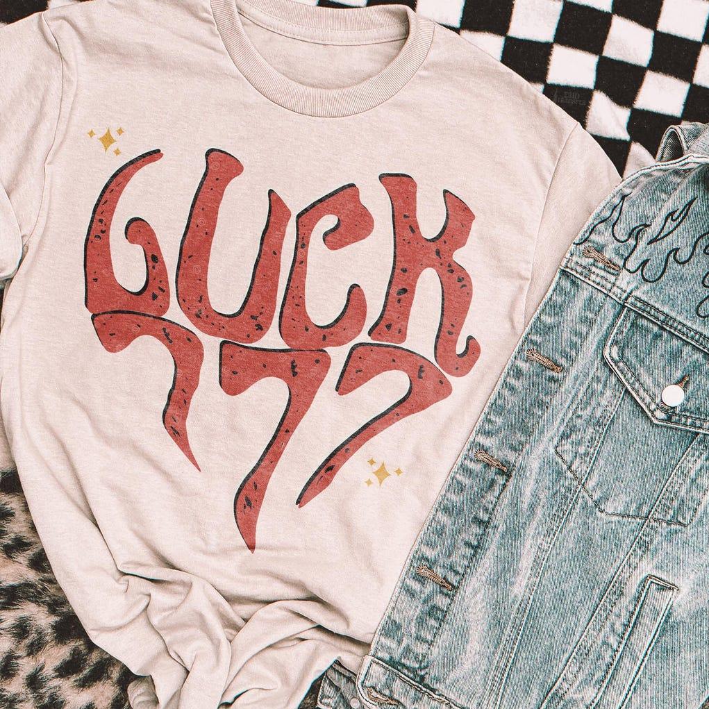 Sweatshirt Hoodie Crewneck T-Shirt Happy Valentines Luck 777