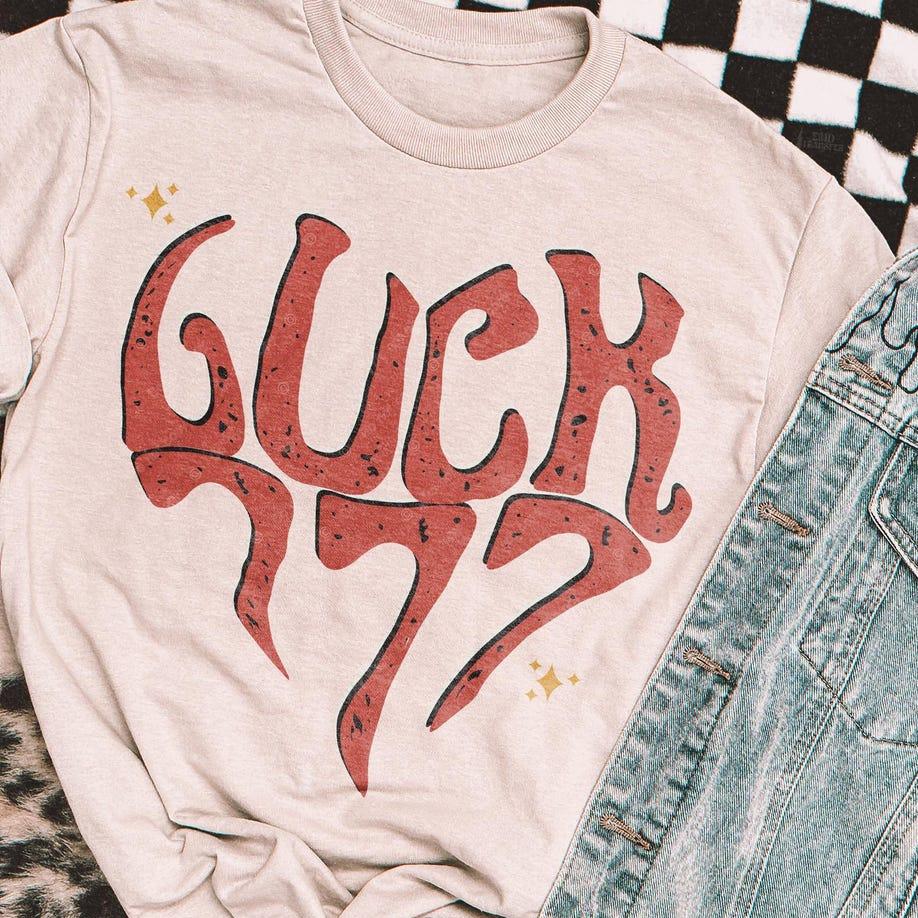 Sweatshirt Hoodie Crewneck T-Shirt Happy Valentines Luck 777