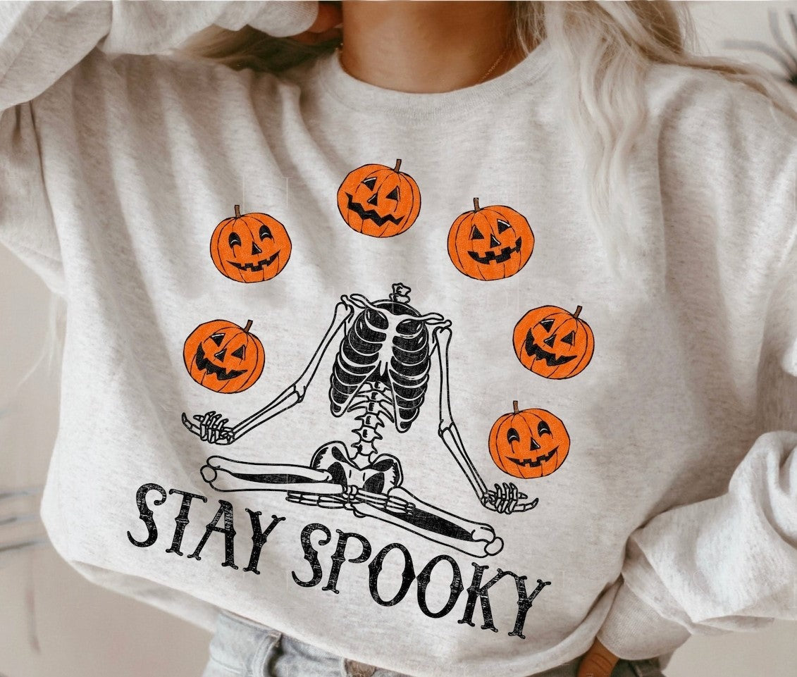 DTF Transfer Fall Theme Stay Spooky Halloween