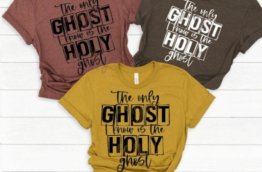 DTF Transfer The Only Ghost Holy Ghost