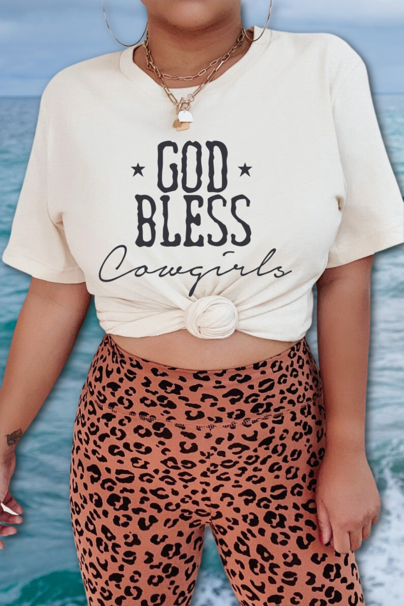 DTF Transfer God Bless Country Girl