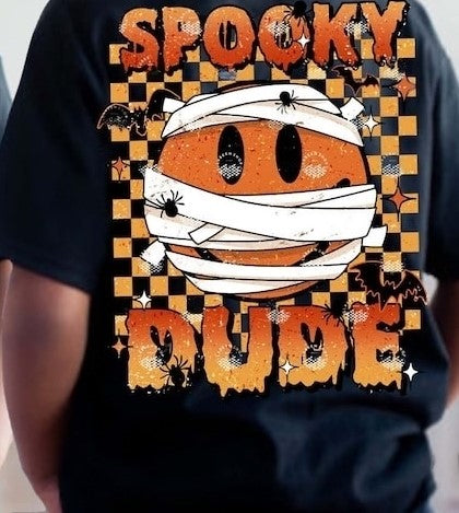 DTF Transfer Spooky Dude Fall Halloween