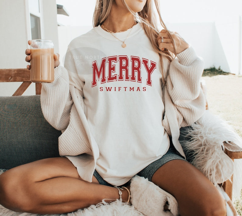 DTF Transfer Christmas Merry Swiftmas