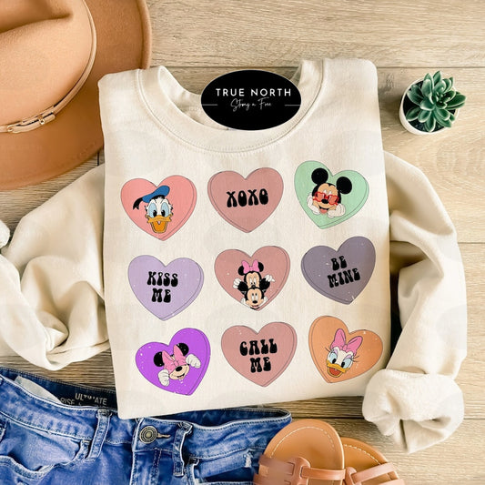 DTF Transfer Valentines The Mouse Gang