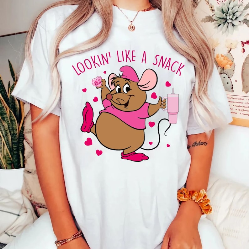 DTF Transfer Valentines Gus Gus Looking w/ Sleeve offered