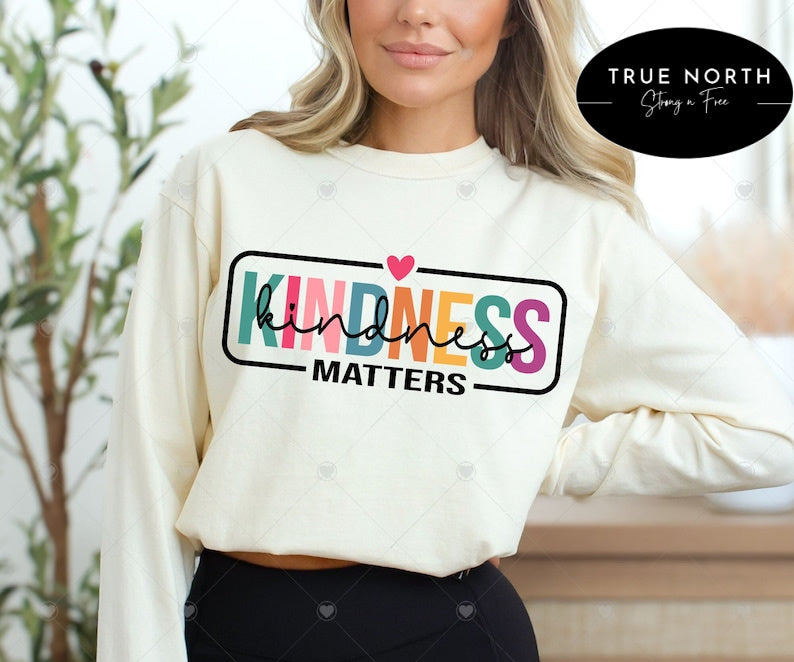 DTF Transfer Anti-Bully Kindness Matters