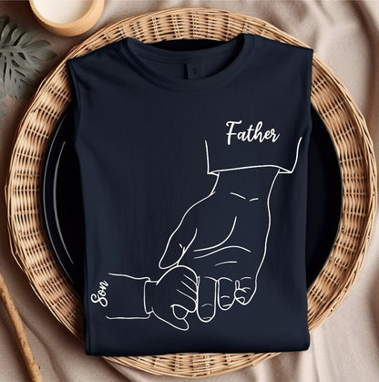 Father Son Matching Transfer T-Shirt or Sweatshirt - Perfect for Quality Time Together
