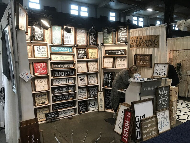 Rustic Framed Wooden 2 Sizes Country Farmhouse Cow