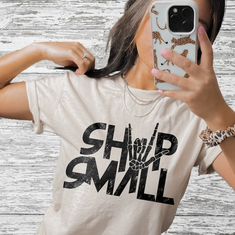 DTF Transfer Support Local Shop Small