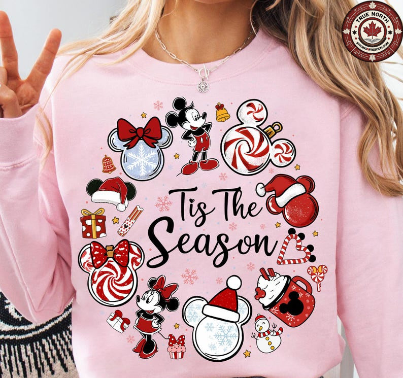 DTF Transfer – Tis the Season Christmas Design