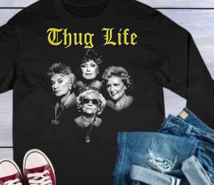 DTF Transfer Vintage Golden Girls Parody Golden Girls