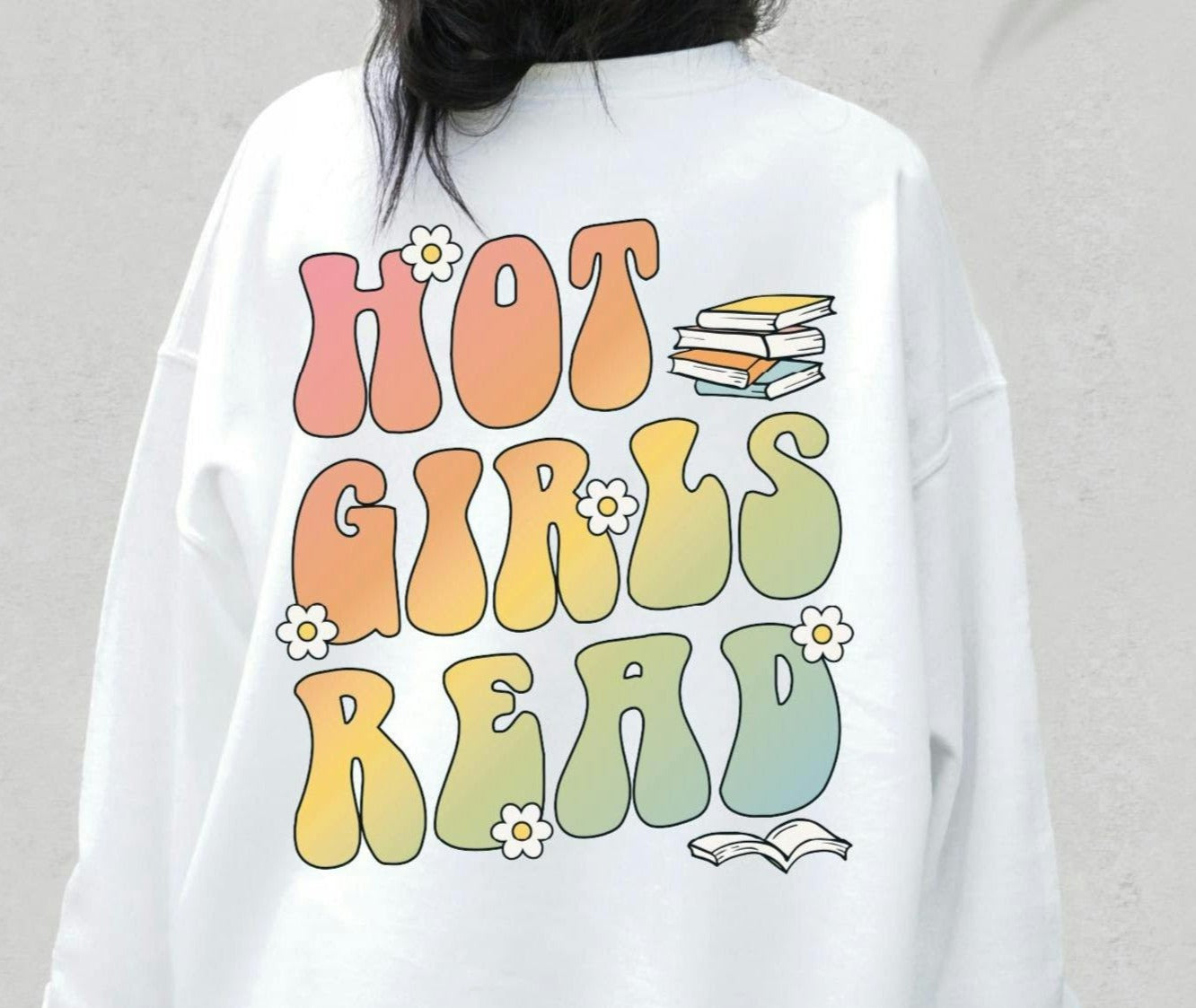 DTF Transfer Hot Girls Read Jumbo Print Offered