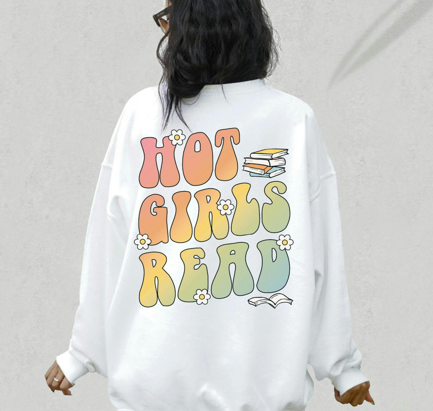 DTF Transfer Hot Girls Read Jumbo Print Offered