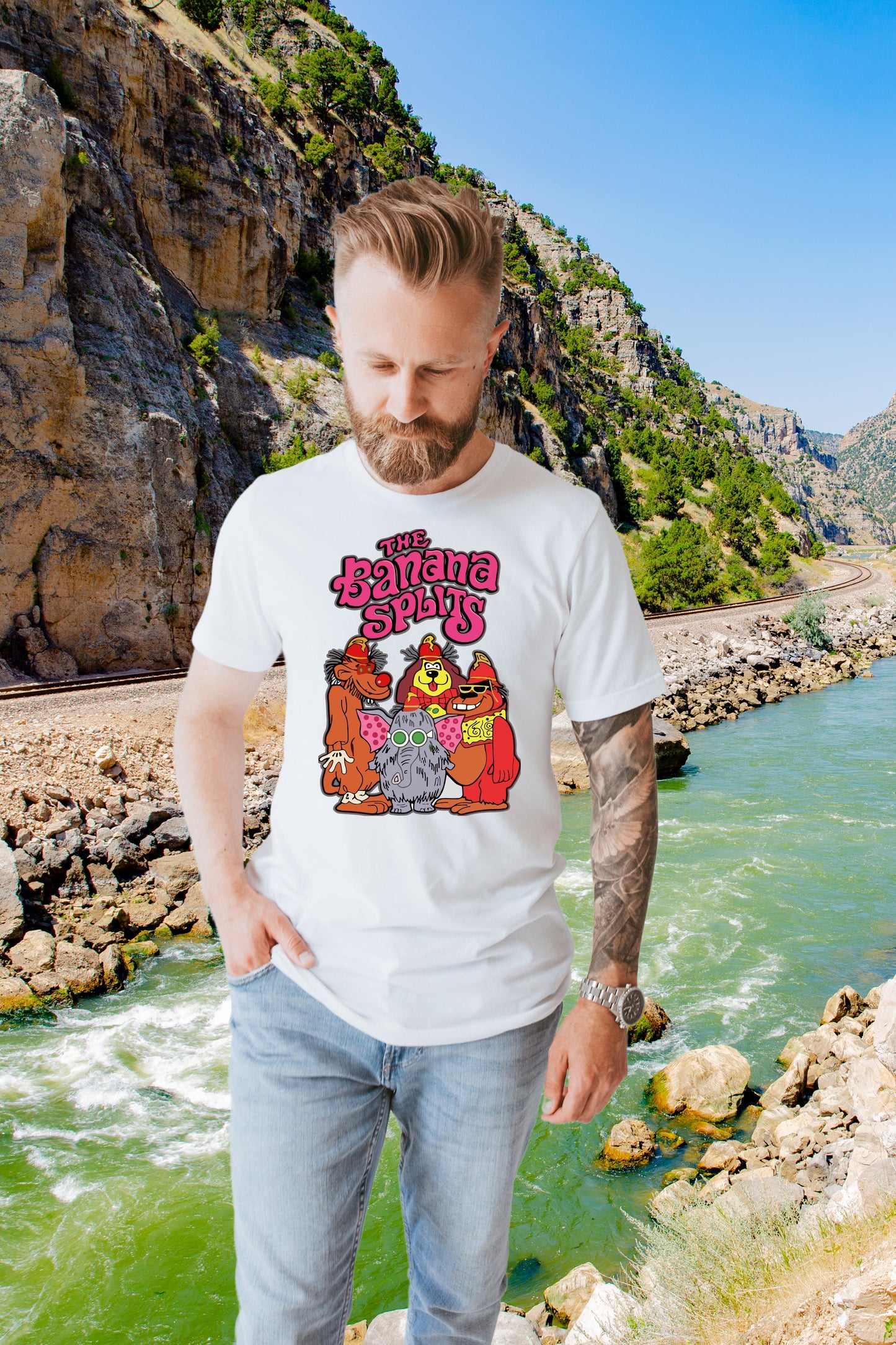 T-Shirt Or Sweatshirt Vintage old time cartoons Banana Splits .
