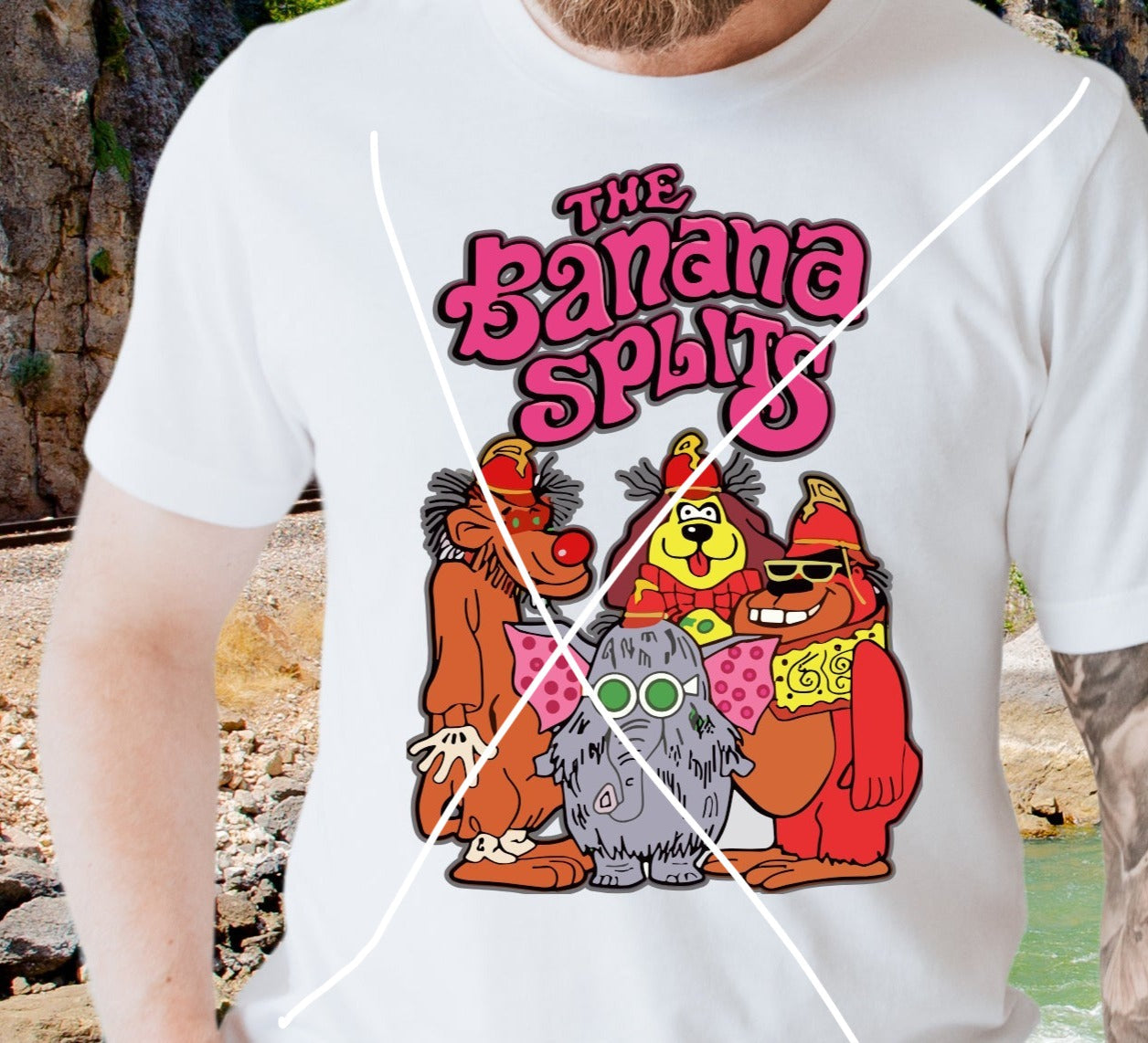 T-Shirt Or Sweatshirt Vintage old time cartoons Banana Splits .