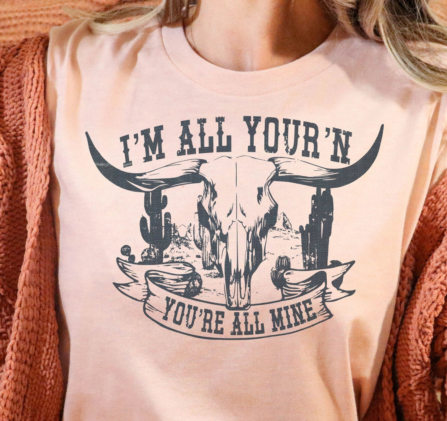 T-Shirt Sweatshirt Country Vintage I am All Yours