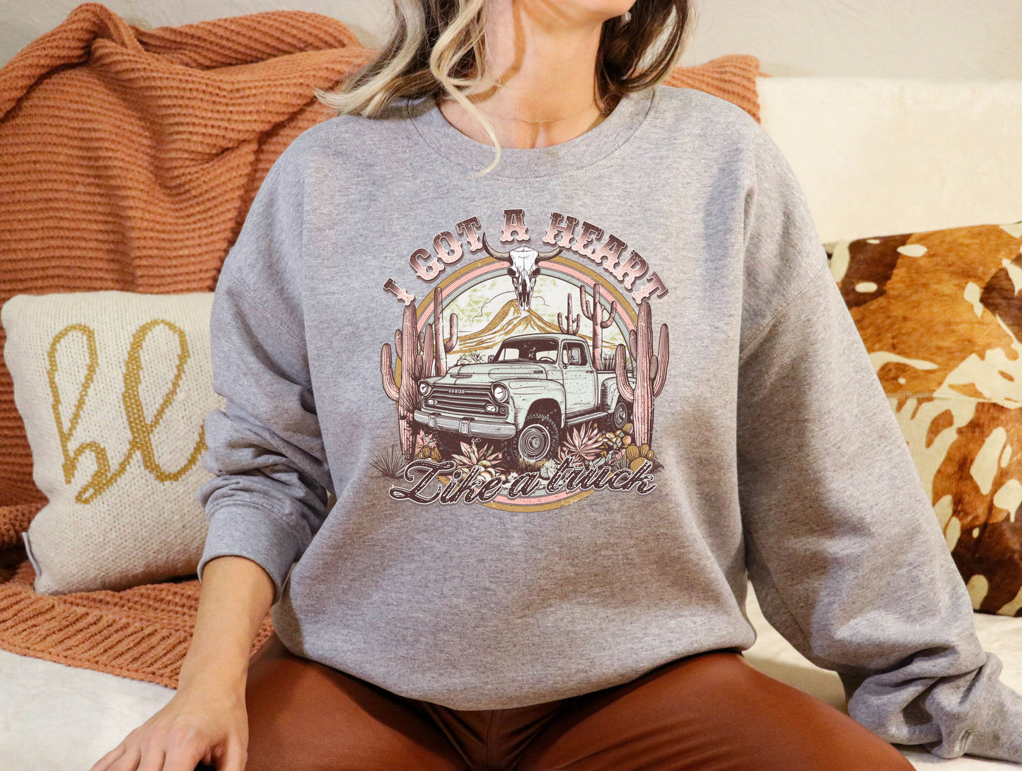 T-Shirt Or Sweatshirt Heat Like a Truck .