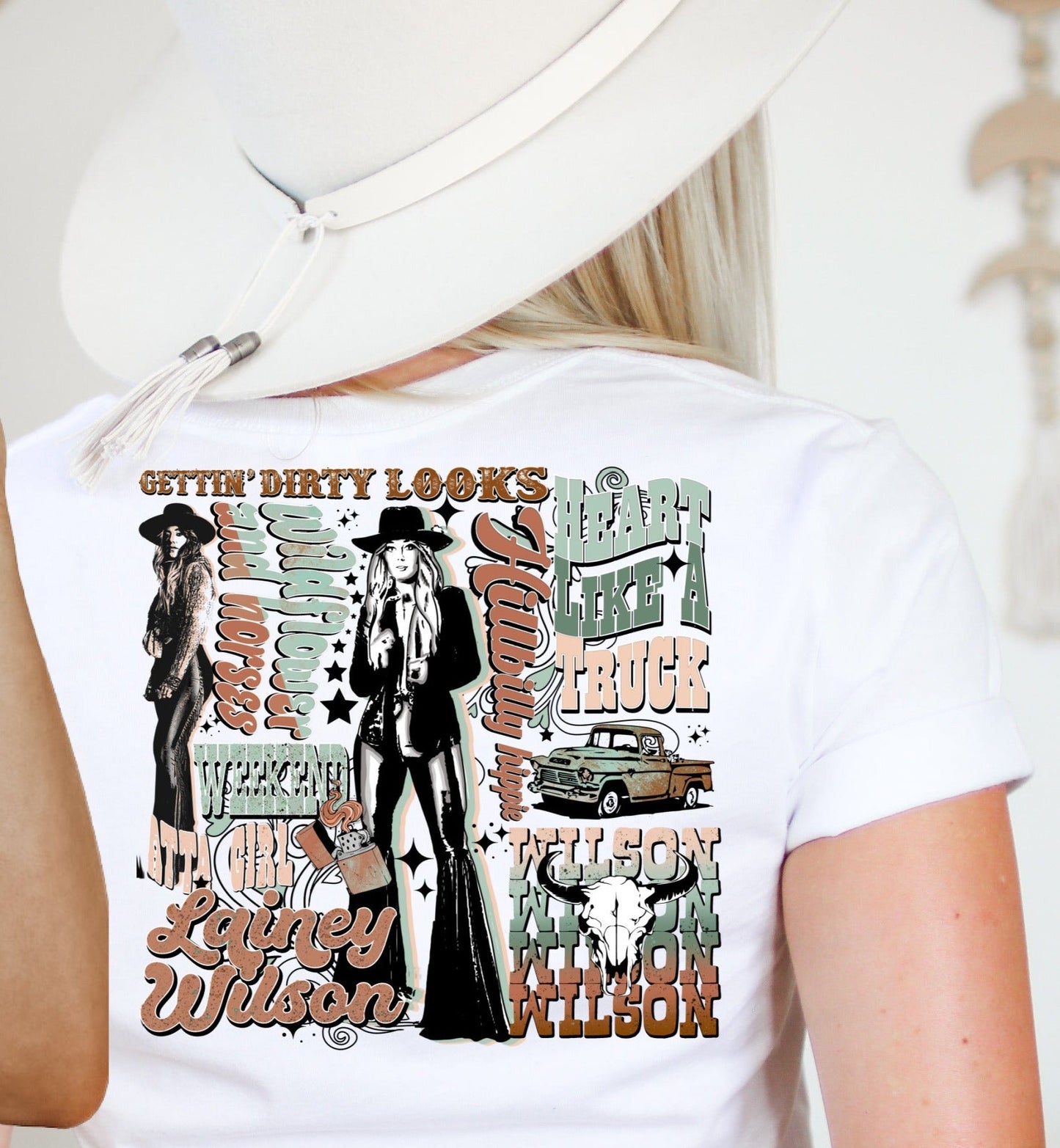 T-Shirt Or Sweatshirt Vintage Lainey Wilson .