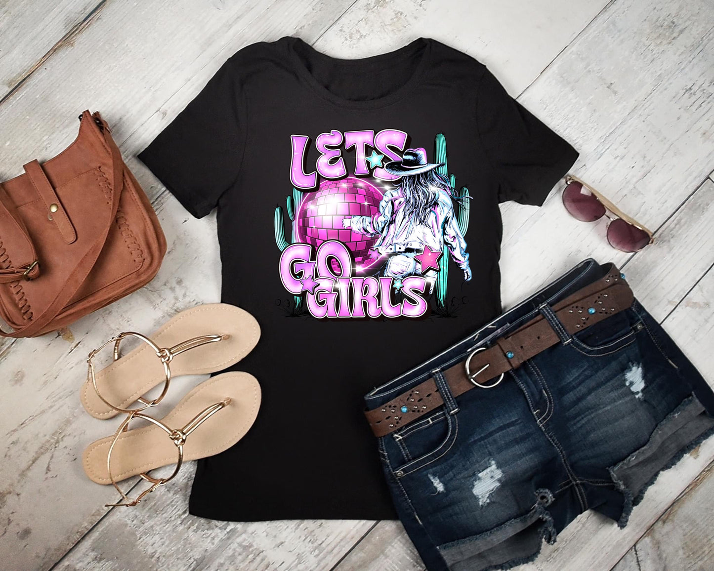 T-Shirt Or Sweatshirt Country Lets Go Girls .