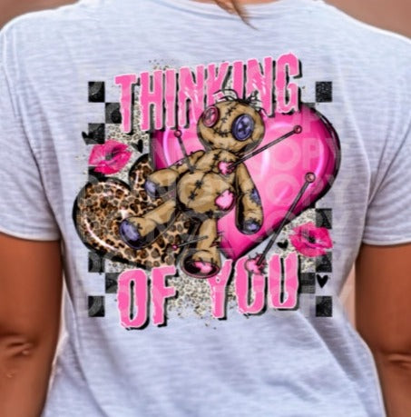 Valentines Thinking of You T-ShirtSweatshirt - Perfect Gift for Your Loved One .