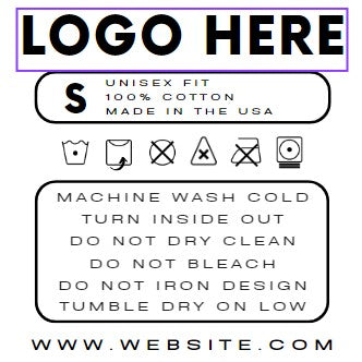 Size Tags FREE editable for Canada and USA