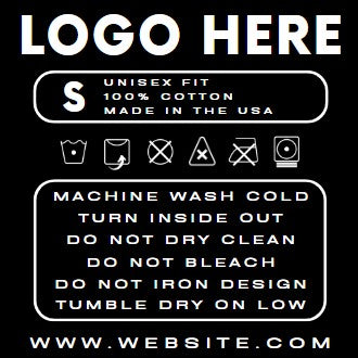 Size Tags FREE editable for Canada and USA