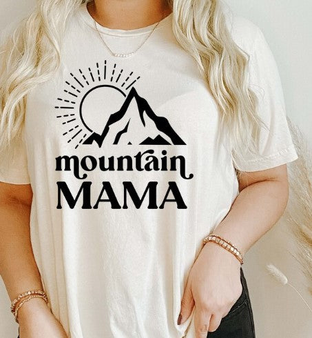 DTF Transfer Mountain mama