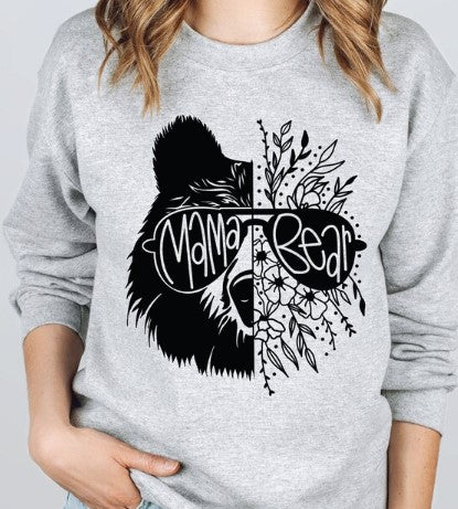 T-Shirt Or Sweatshirt Mama Bear .