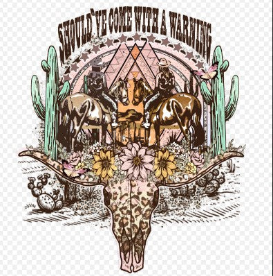Country Sweatshirt or T-Shirt - Rustic Warning Design .