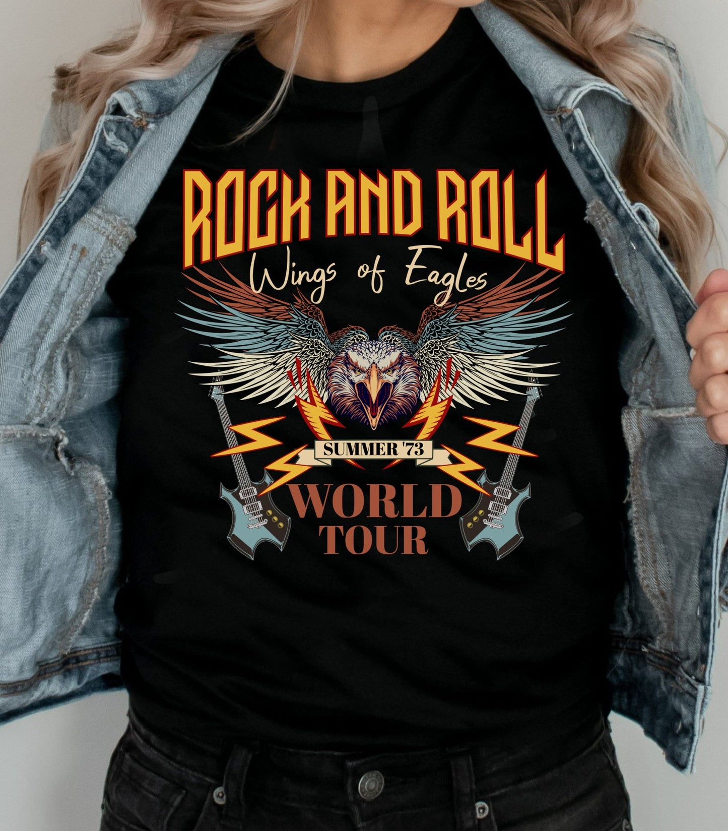 T-Shirt Or Sweatshirt Rock And Roll .