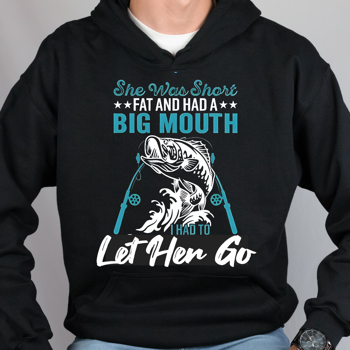 T-Shirt Or Sweatshirt Fishing Design