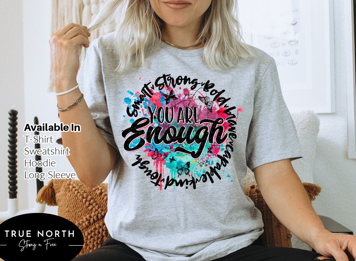 T-Shirt Or Sweatshirt Smart Strong Bold .