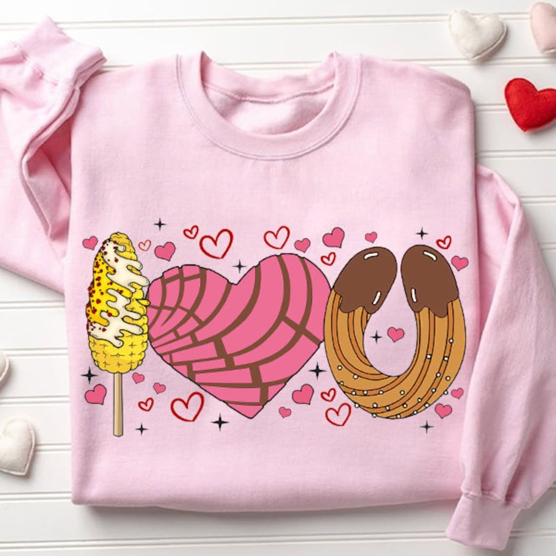 T-Shirt Or Sweatshirt Valentines I LOVE YOU .