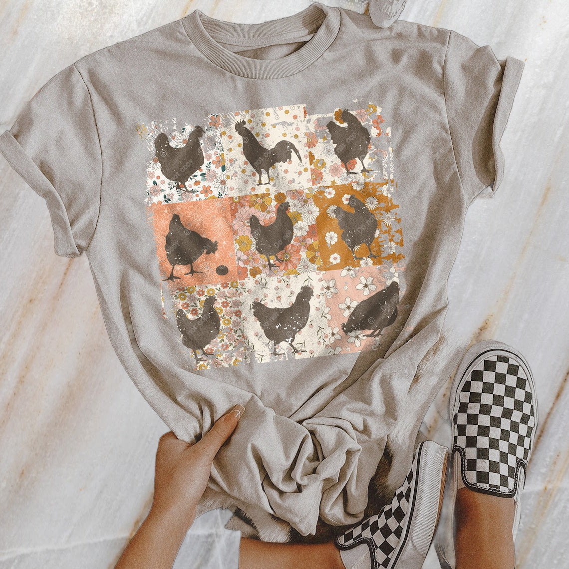 Boho Chicken Roosters T-ShirtSweatshirtBoho Chicken Roosters T-ShirtSweatshirt .