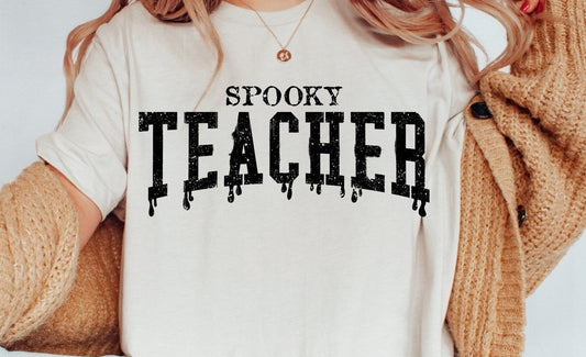 T-Shirt Or Sweatshirt  Halloween Fall Teacher .