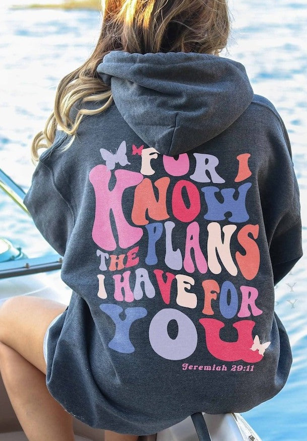 T-Shirt Or Sweatshirt Christian Jeremiah 29:11 .