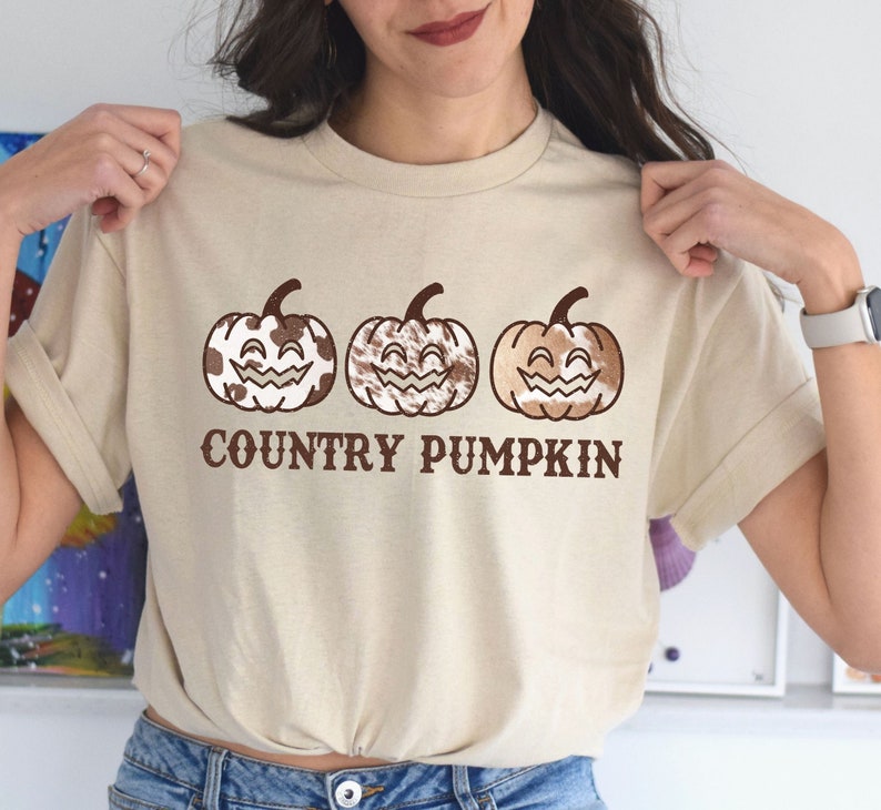 Sweatshirt T-Shirt Fall Theme Pumpkins Halloween .
