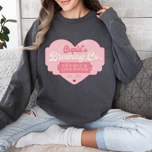 Valentines Sweatshirt or T-Shirt by Cupids Brewing Co - The Perfect Gift for Your Special Someone .