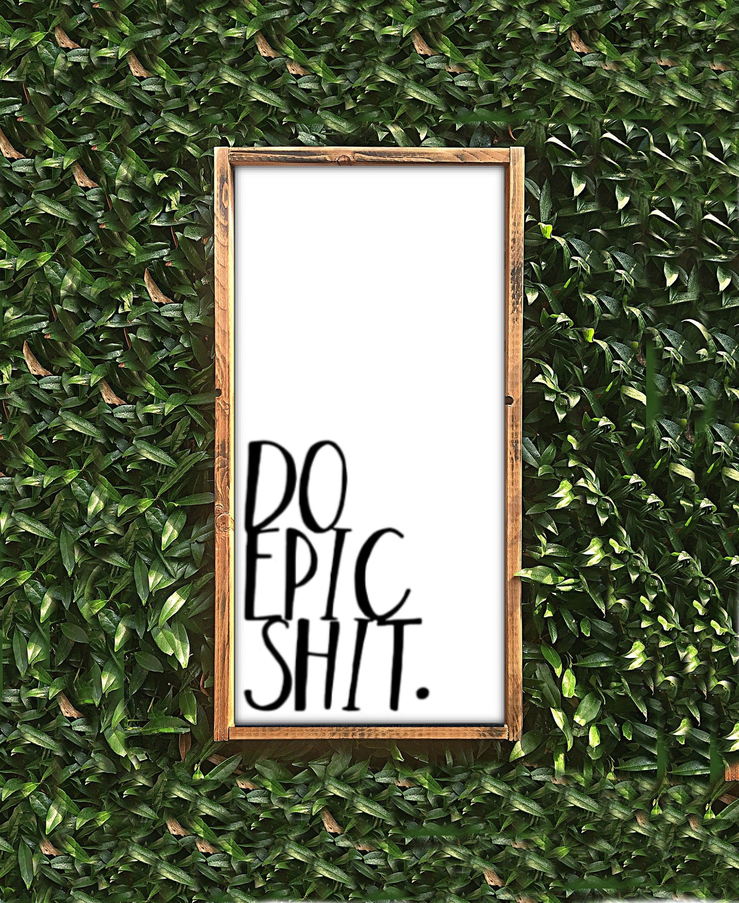 Do Epic Shit | wooden sign | wedding gift | rustic wooden sign | wooden sign | wedding gift | rustic wooden sign