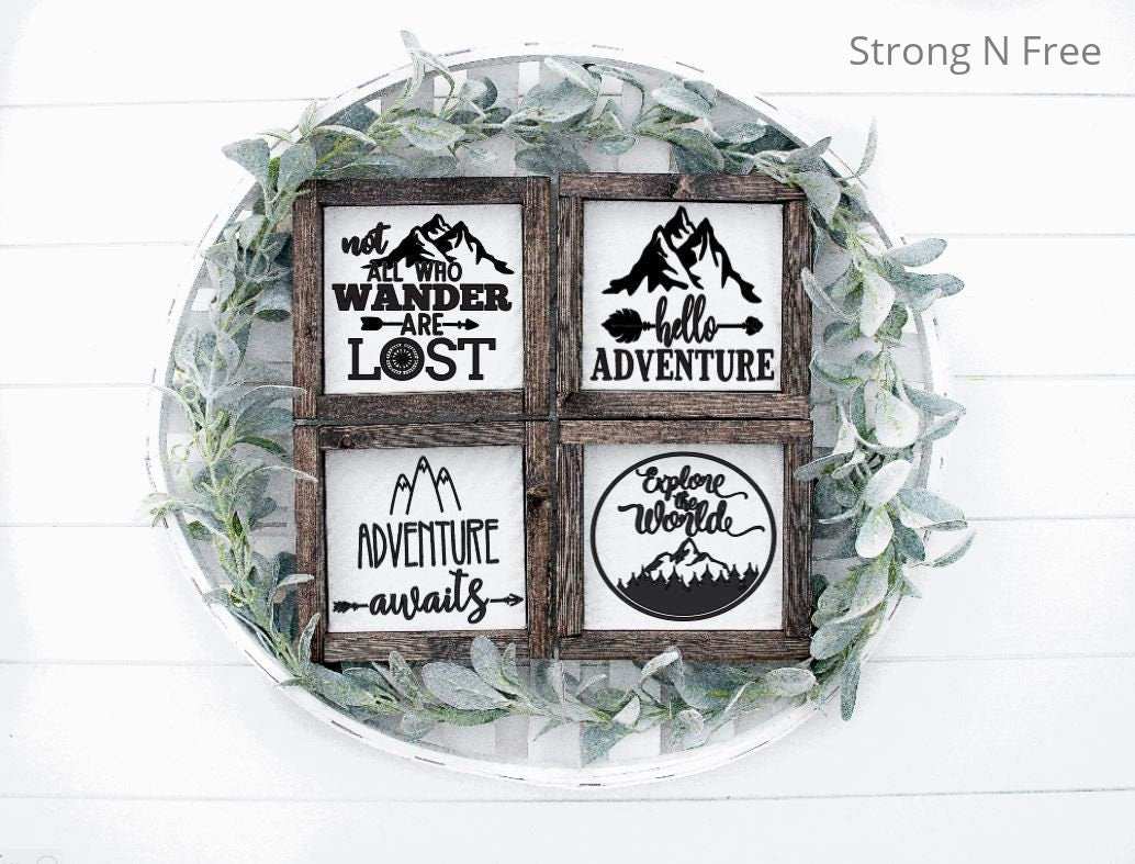 Adventure Awaits | Adventure Bundle | Not all those Wander are Lost | Explore the World