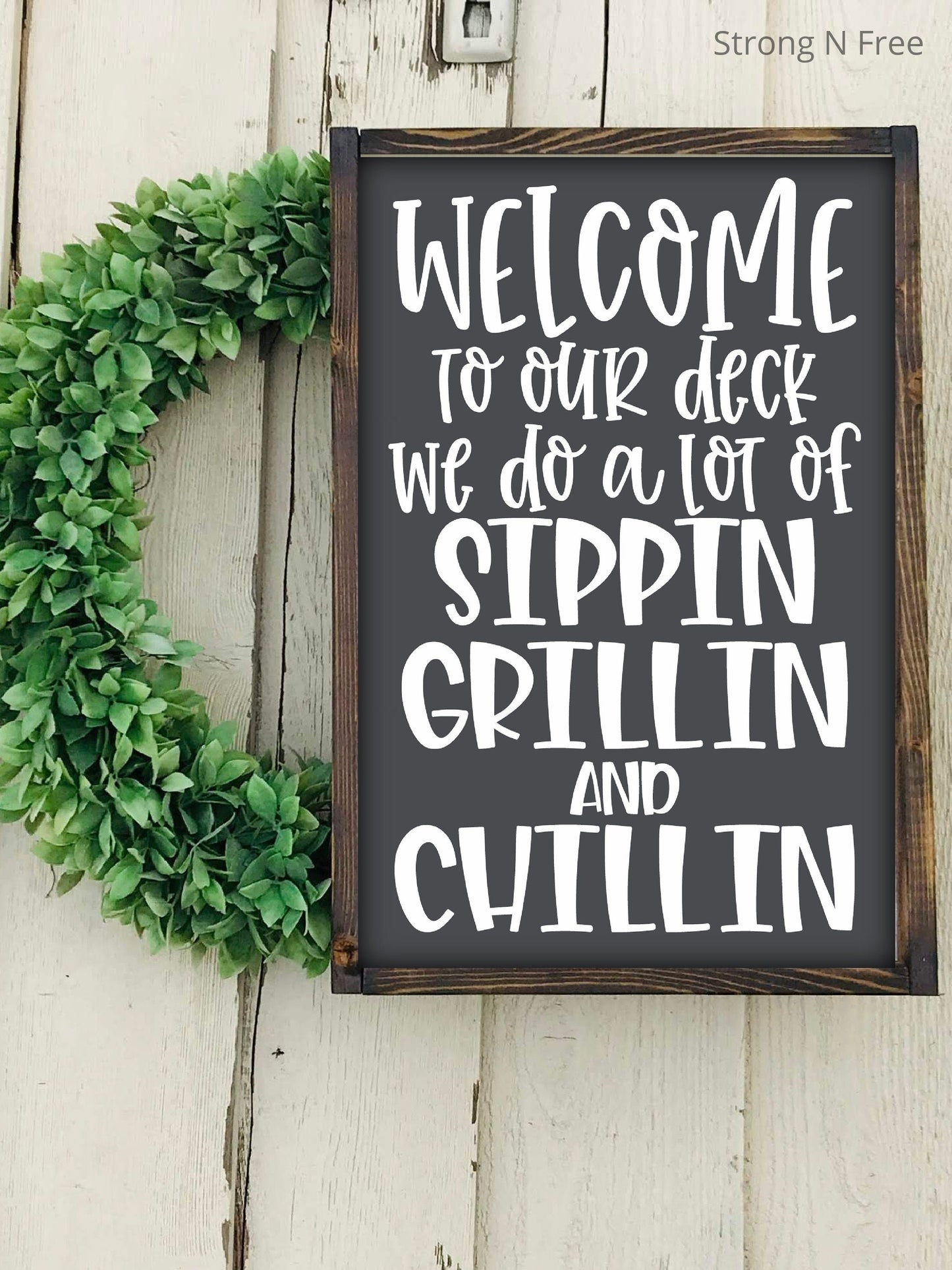 WELCOME to our POOL Rustic distressed wood RULES sign with coloured graphics, Outdoor Pool Sign, Deck Sign, Cabin, Cottage, Backyard