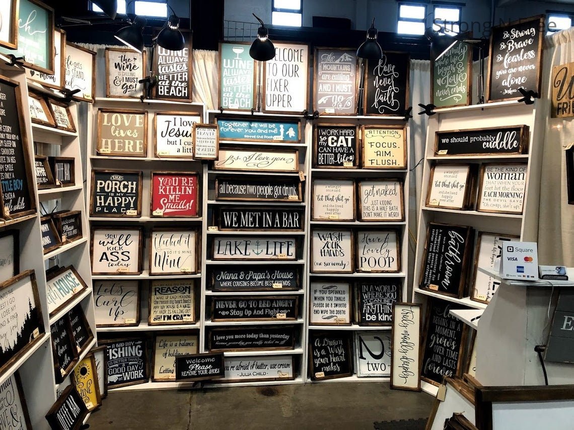 Bathroom Rules | Ladies & Gentlemen | Funny Bathroom Sign | Washroom Decor | Rustic Farmhouse Sign