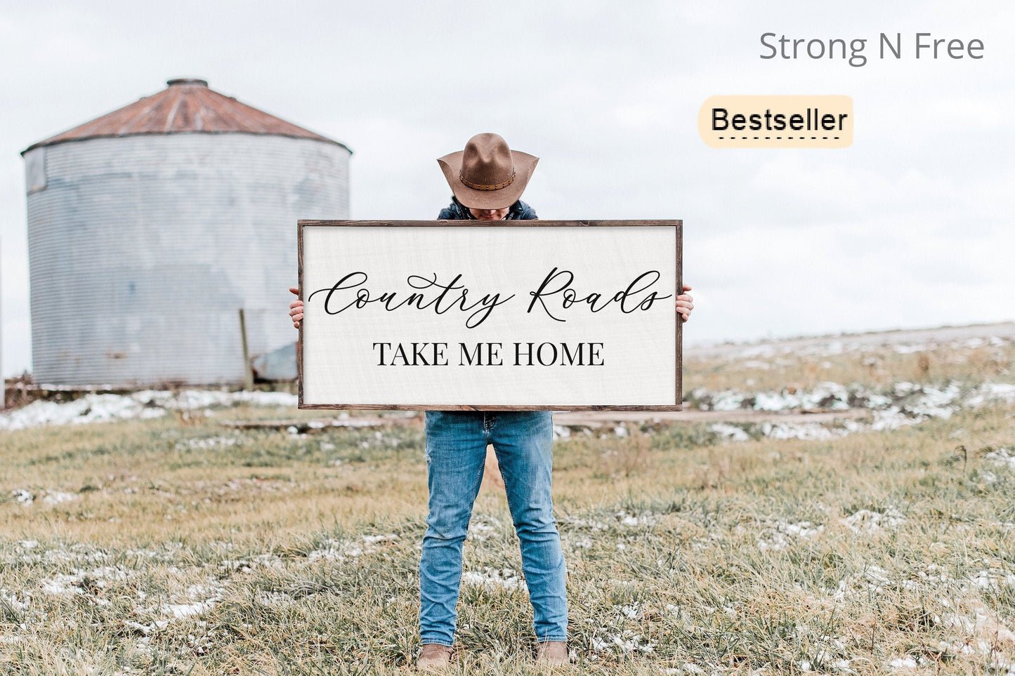 Country Roads Take Me Home | Rustic sign | Country Sign | Western Sign | Cowboy Cowgirl | Man Cave | Living Room Decor | Farmhouse Sign
