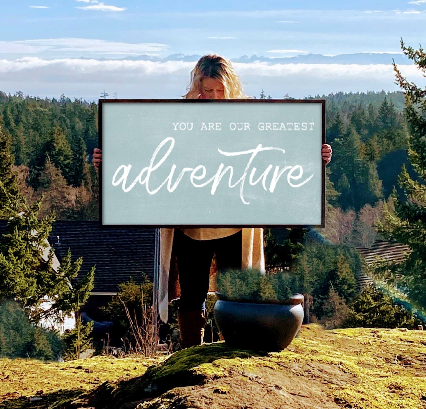 You Are Our Greatest Adventure Sign | Greatest Adventure Wood Sign | Nursery Adventure Sign | Nursery Signs | Above Crib Sign